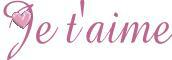 je t'aime